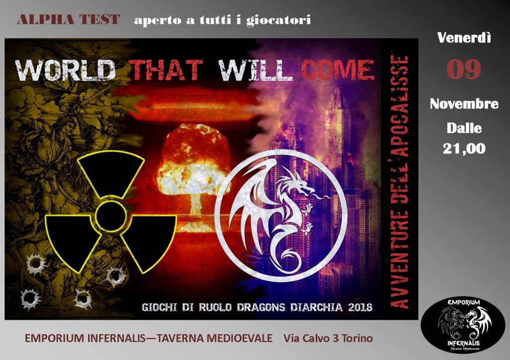 Emporium Infernalis - World that will come. avventure ell'Apocalisse