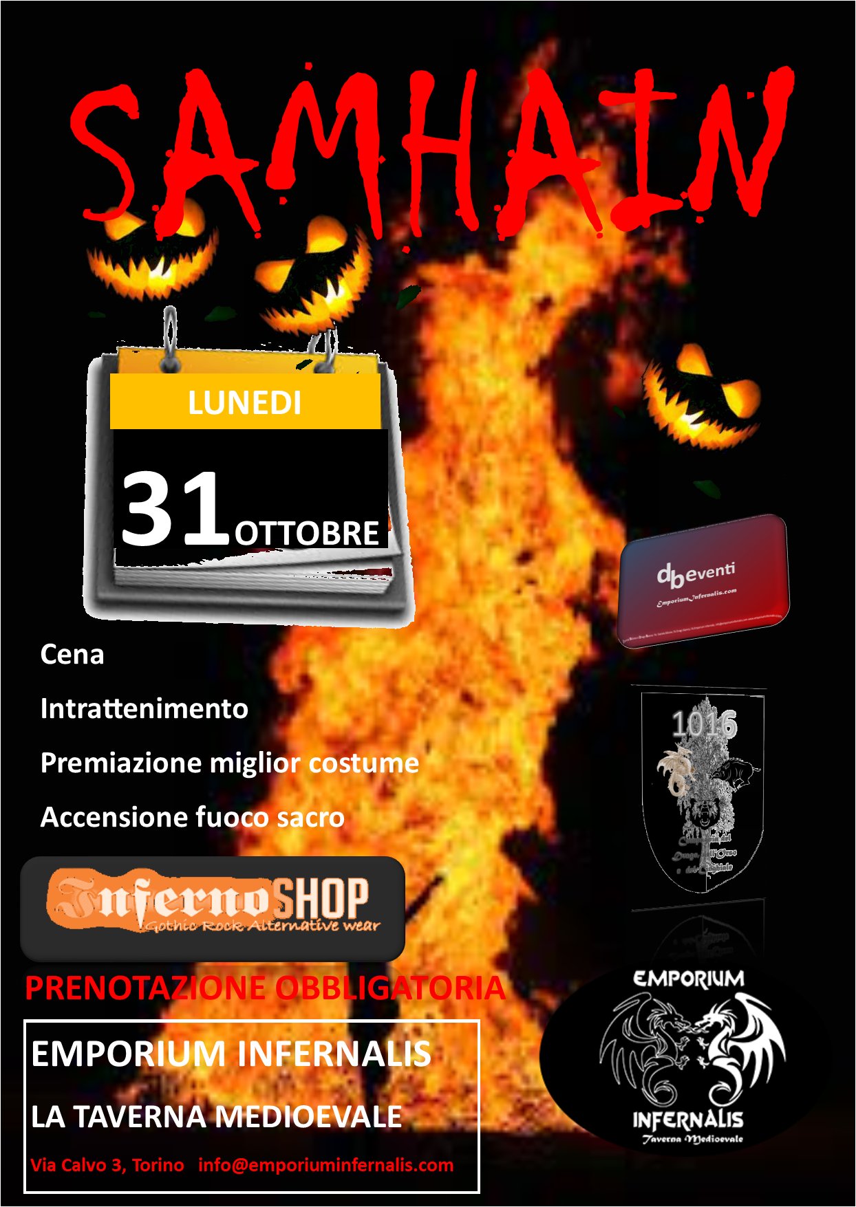 Samhain 2022, cena a tema