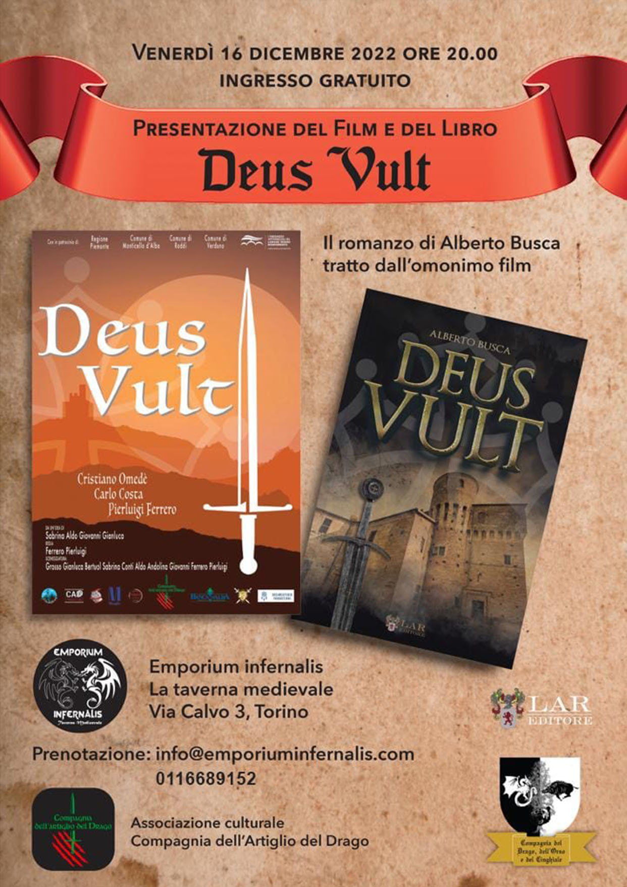 Presentazione libro Deus Vult